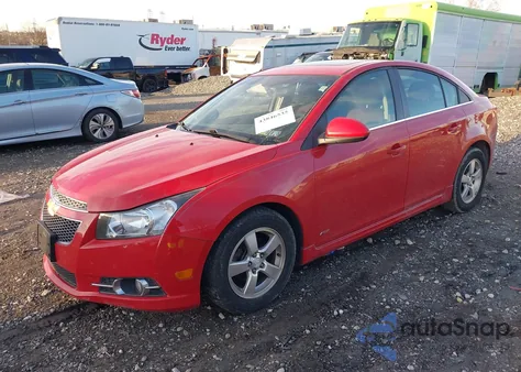 2012 Chevrolet Cruze 1Lt from USA, damaged, VIN 1G1PF5SC4C7276543